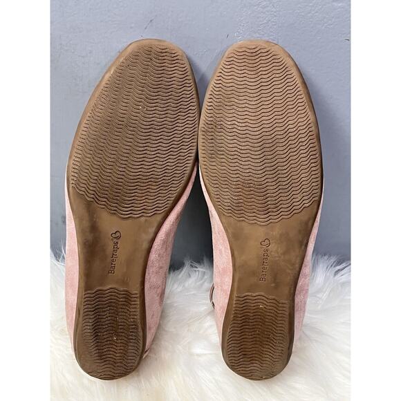 Baretraps Jackeline‎ Ballet Pink Faux Suede Womens 10M Memory Foam - Picture 5 of 6